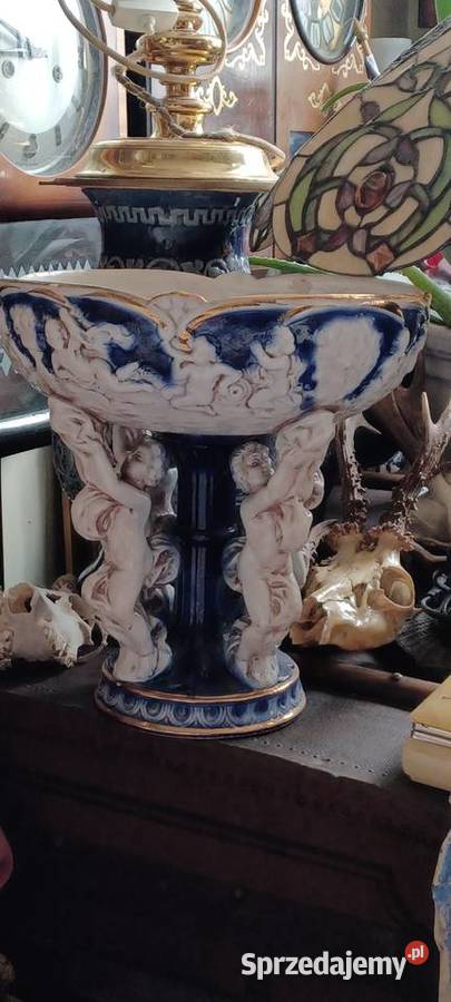 porcelana bez sygnatu misa zniszczona wysok 30 Poznań