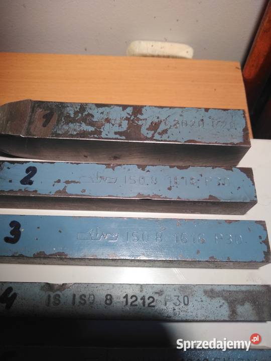Noże tokarskie 10 komplet używane Szczecin zachodniopomorskie