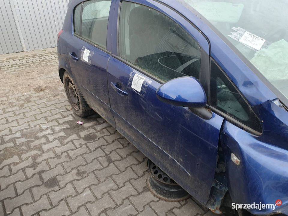 DRZWI PRAWE PRZÓD OPEL CORSA D 4CU Lipno