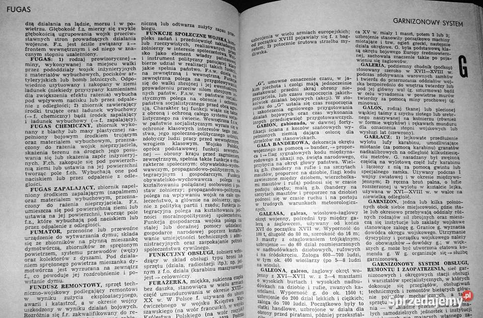 Leksykon wiedzy wojskowej Marian Laprus i inni twarda lubelskie Chełm