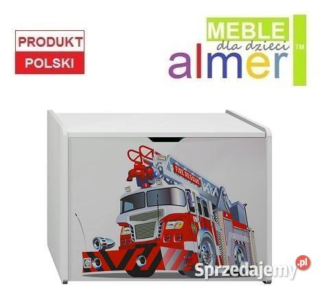 STRAŻ POŻARNA 13 N19 skrzynia dziecięca 80x50 małopolskie Wieliczka