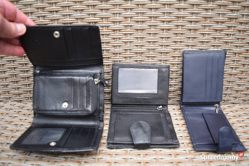 Portfele Skórzane Nowe Okazja Różne Olsztyn Pozostałe warmińsko-mazurskie