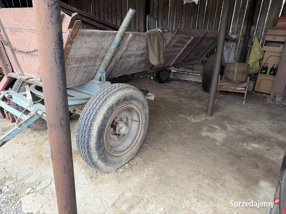 Wóz metalowy z latrami Skowierzyn