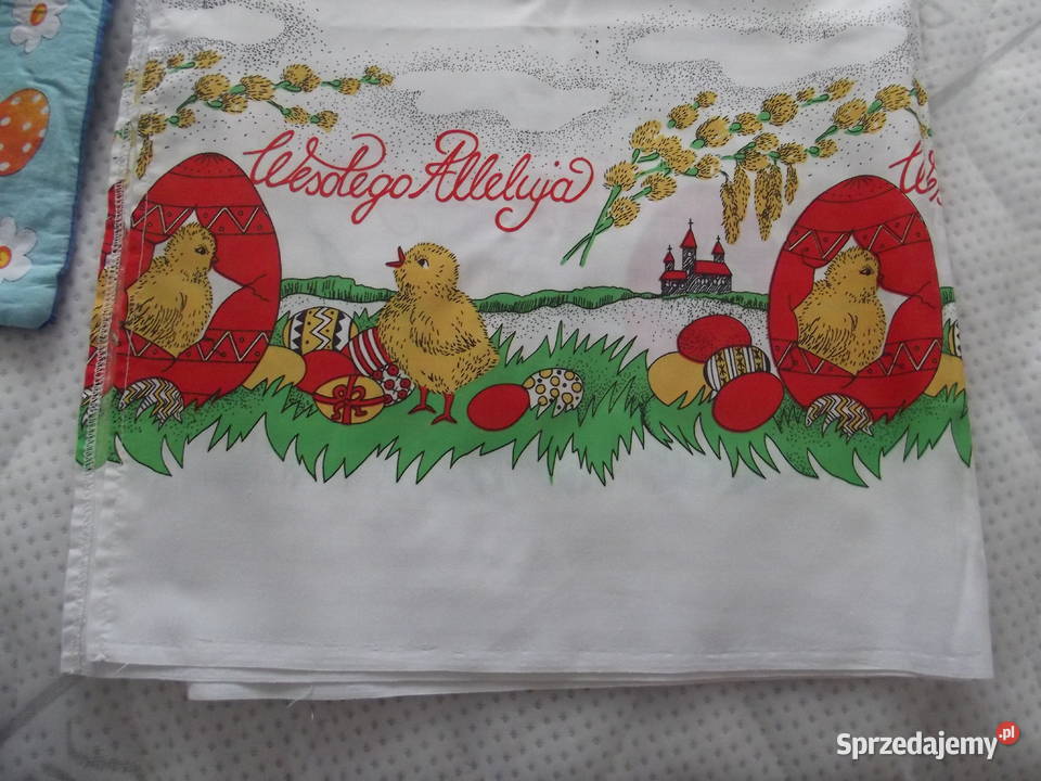 Obrus wielkanocny poduszka śląskie Piekary Śląskie