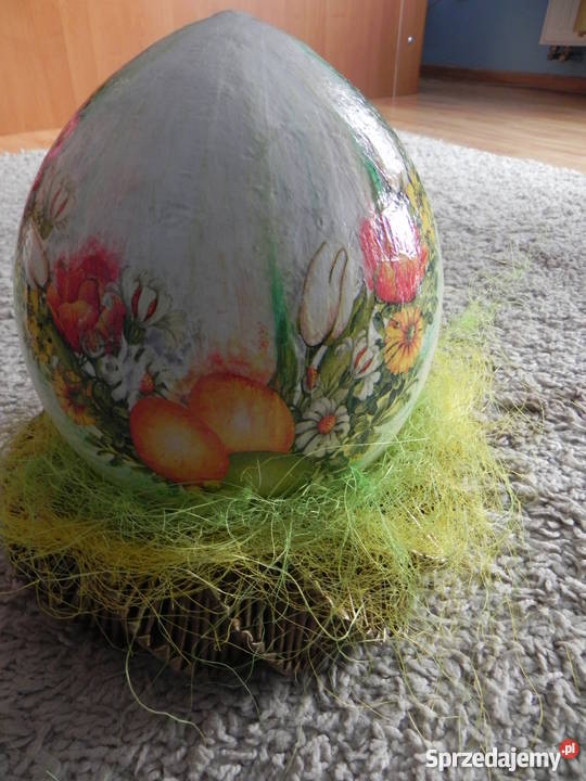 Jajka zdobione techniką decoupage Aleksandrów Kujawski