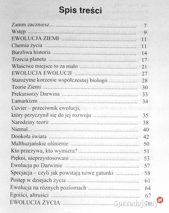 Ewolucja Wielkiego Wybuchu do Homo sapiens Chełm