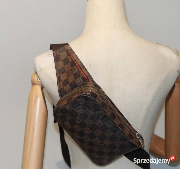 Oryginalna Nerka LOUIS VUITTON Damier Ebene Warszawa