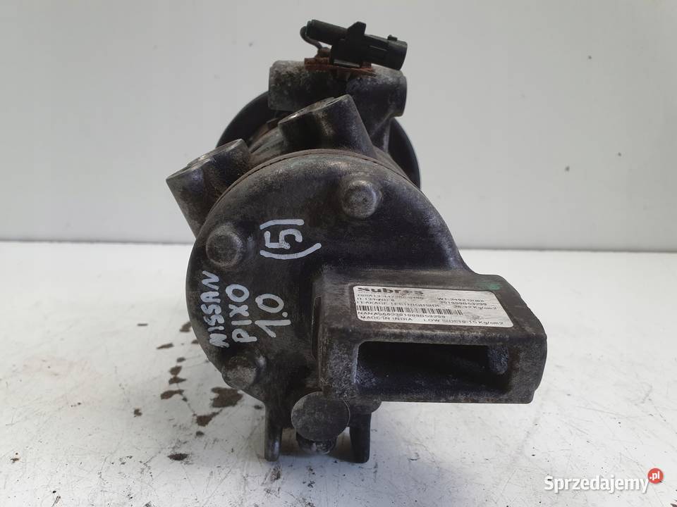 Nissan Pixo 10 12V SPRĘŻARKA KLIMATYZACJI pompa osobowe Janów