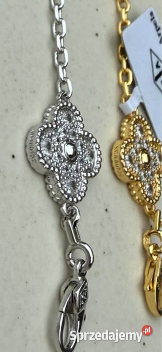 Kolczyki naszyjnik bransoletka na van Cleef pomorskie Gdynia sprzedam
