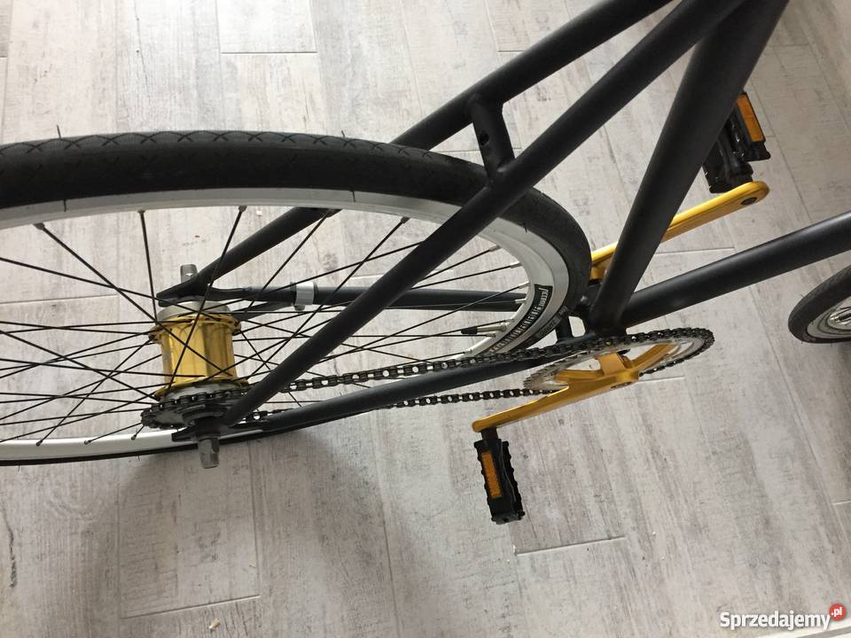 sprzedam rower ostre koło ręcznie skąłdany