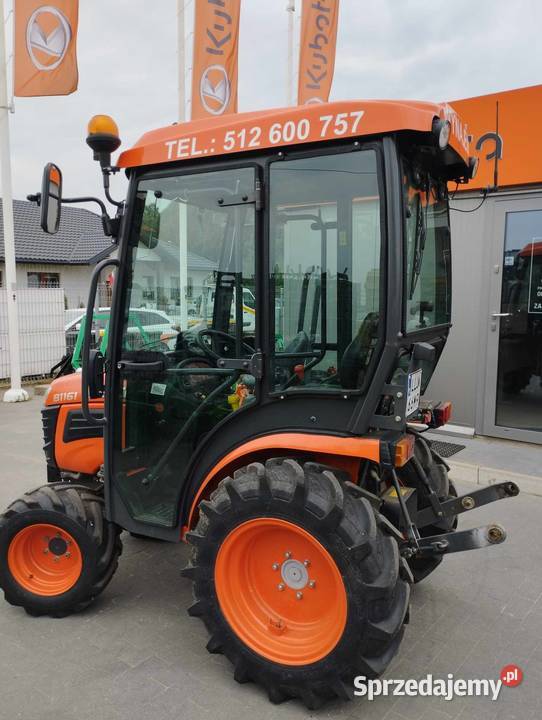 Ciągnik Kubota B1161 4x4 brutto Kabina ogrzewana podlaskie Księżyno