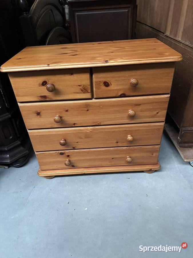 Komoda sosnowa z szufladami 79 Sławoszewek