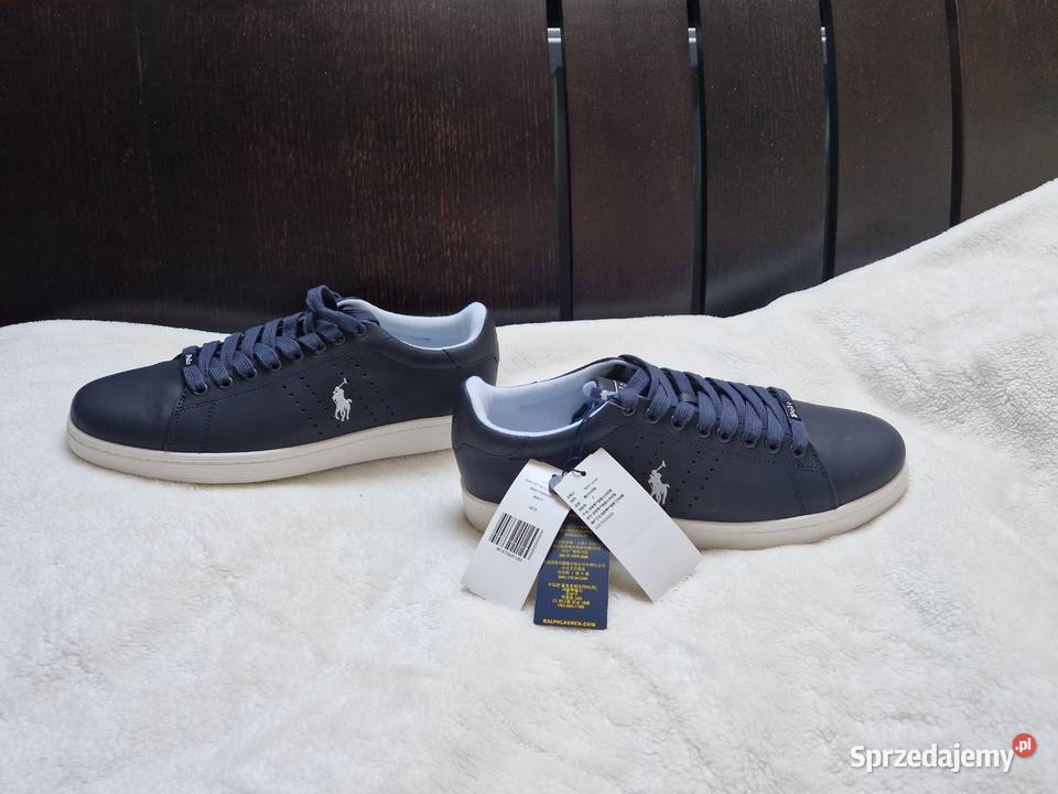 Nowe buty Sneakersy granatowe męskie Polo Ralph małopolskie Bibice