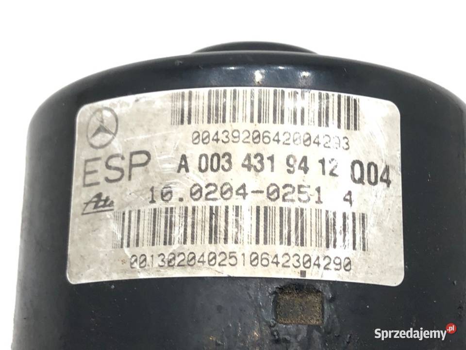 POMPA ABS MERCEDES W203 A0034319412 18 163 0007