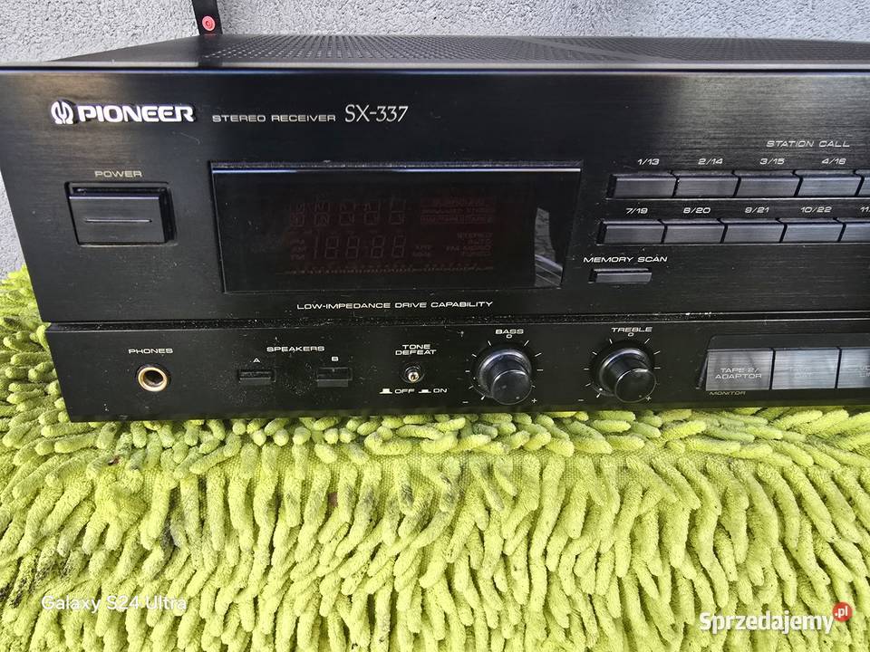 amplituner pioneer sx337 stereo śląskie Chełm Śląski