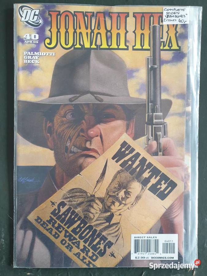 Jonah Hex Sawbones 2 komiksy DC USA pomorskie Gdynia