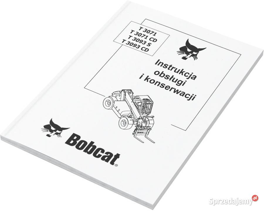 Instrukcja obsługi BOBCAT T 3071 T 3071 CD Pozostałe