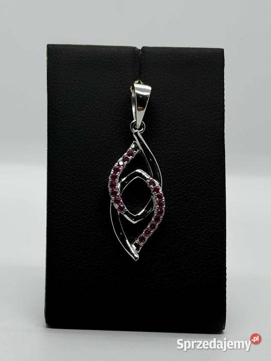 Nowa Srebrna Rodowana Zawieszka Próby 925 185g srebro Elbląg