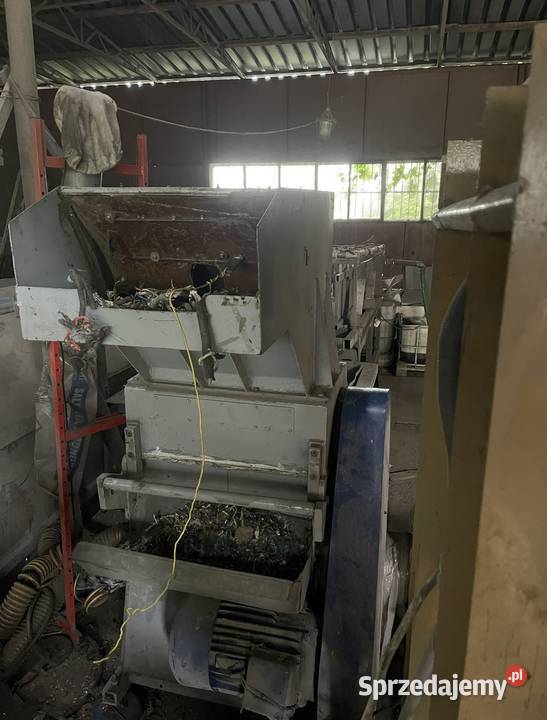 Linia do recyklingu kabli Cu Al granulatu Kępno
