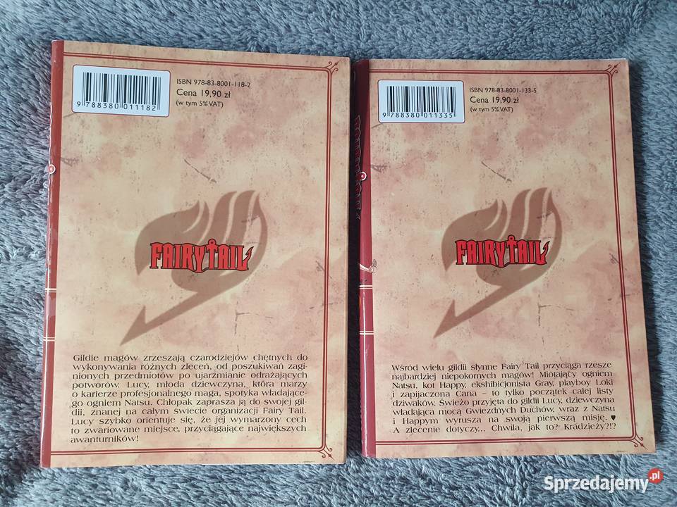 Fairy Tail zestaw 2 tomów wydanie 1 2016 Gdynia