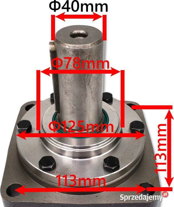 Silnik Hydrauliczny HYDROMOTOR 500 3 GR4 Solec Kujawski