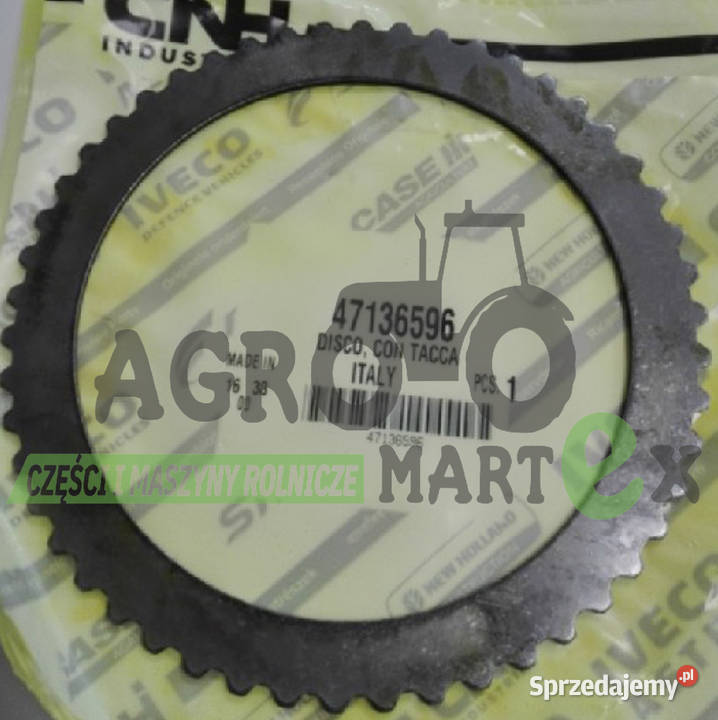 47136596 TARCZA KARBOWANA CNH sprzedam