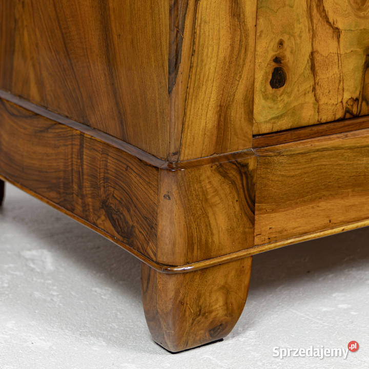 Komoda biedermeier 18351840 orzech antyk stara Łowęcin