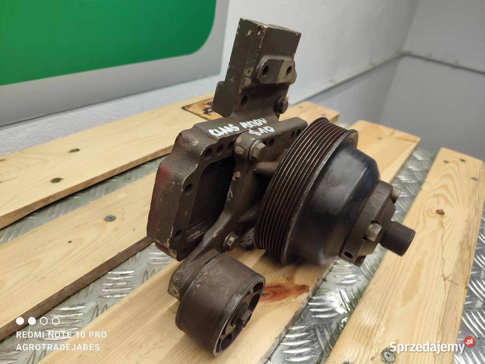 Koło pasowe wentylatora silnika Claas Axion 810 wielkopolskie Wilkowo