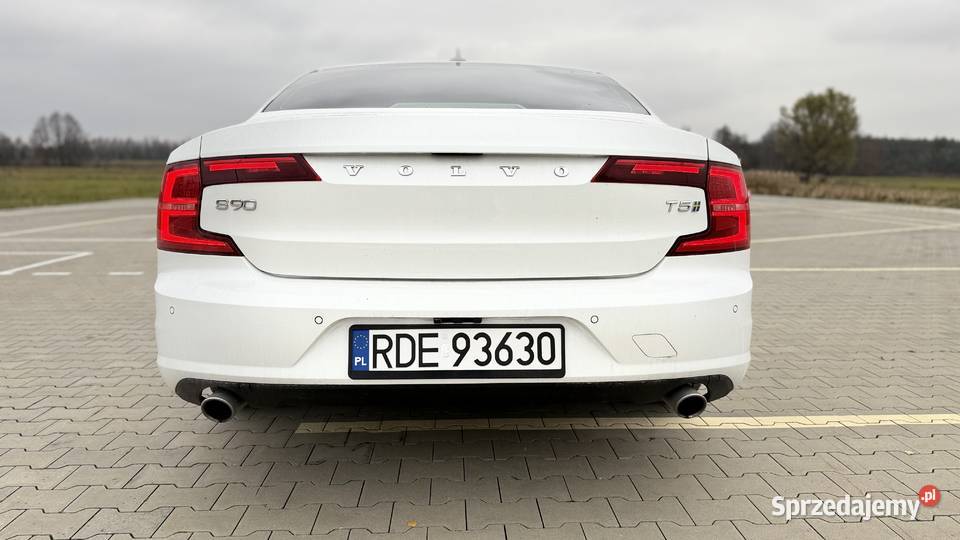 Volvo S90 2017 T5 20 Turbo benzyna 250 panorama tempomat Pilzno