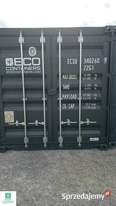 Kontener morski magazynowy 20DC 6m nowy Nowy Sącz