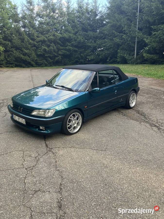 Peugeot 306 Kabriolet 94r Oryginalny lakier dolnośląskie Kłodzko