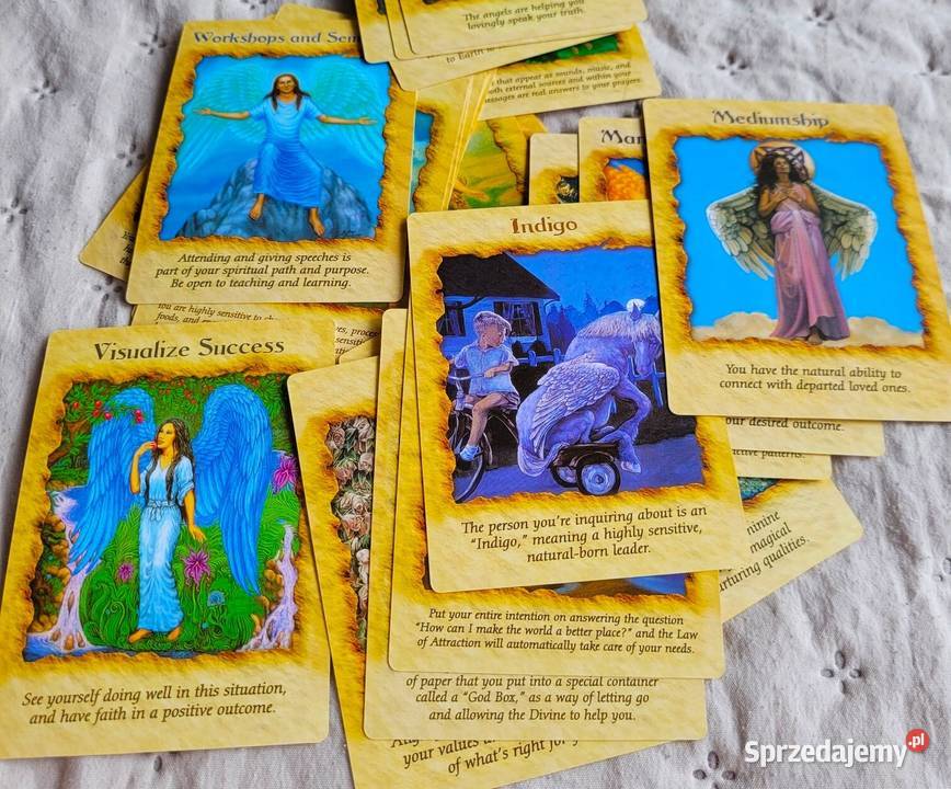 Angel Therapy autorstwa Doreen Virtue karty kujawsko-pomorskie Chełmno