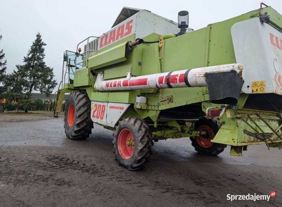 Claas Mega 208 lubelskie Kumów Plebański