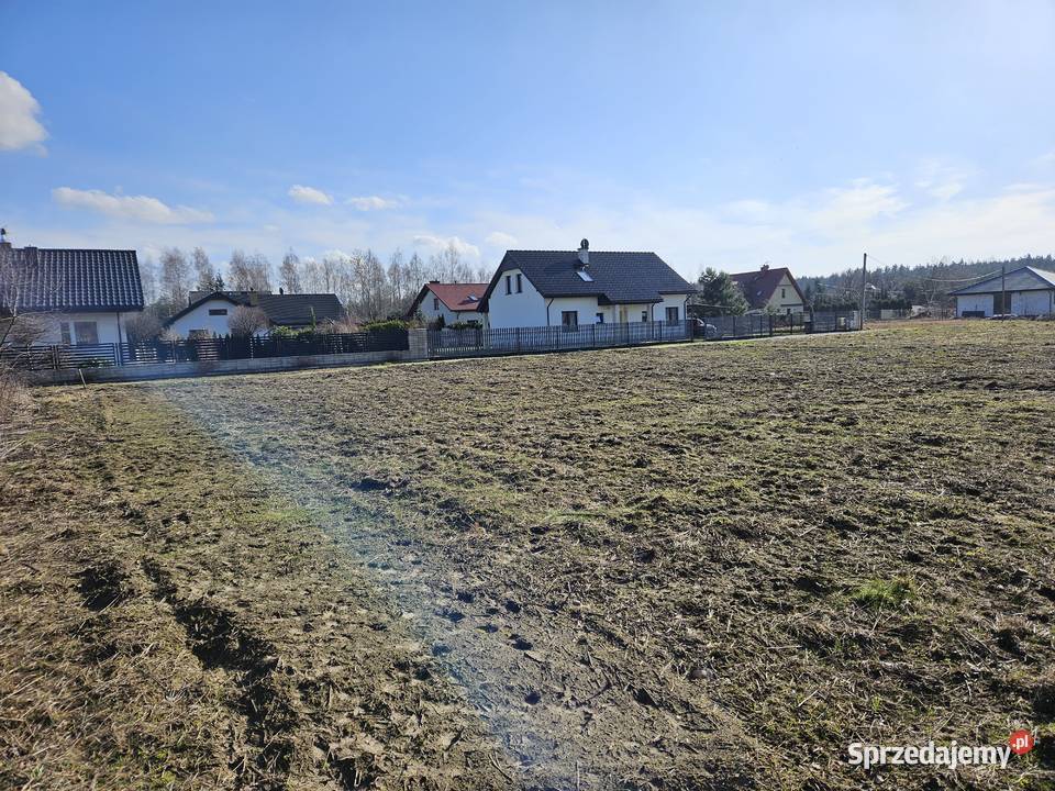 Działka pod zabudowę mieszkaniową 1000 m poł Dosin