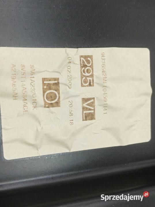 MECHANIZM SZYBY LEWY PRZÓD 5D 8A61A045H17AF Ford