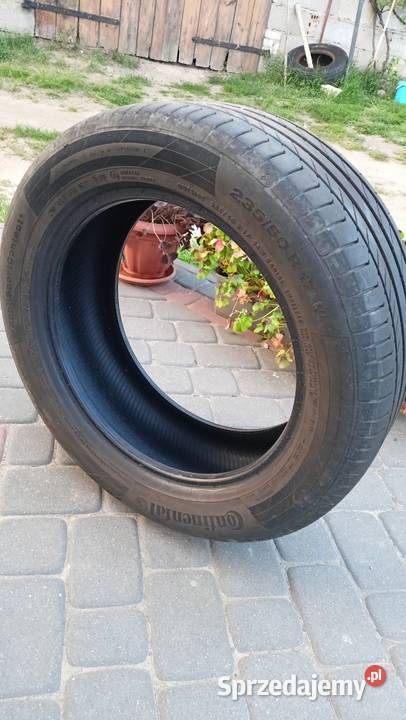 Opony letnie 23550 R17 W Continental 235 sprzedam