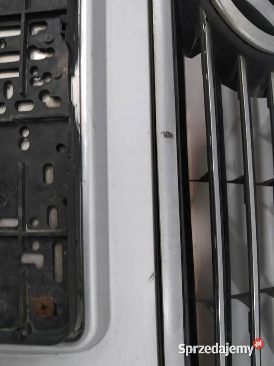 ZDERZAK PRZÓD XENON LIFT FL SREBRNY VW Karoseria