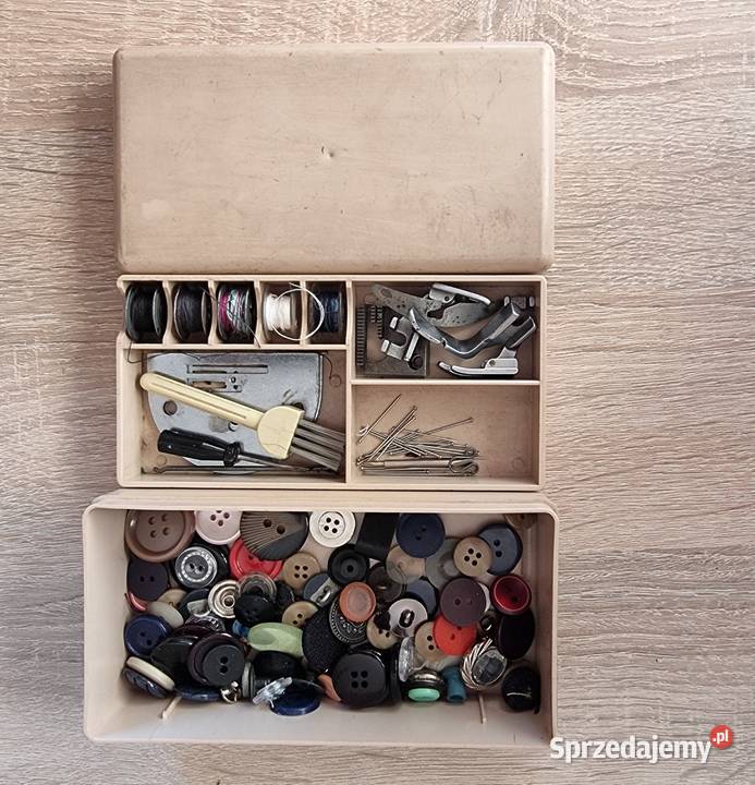 Przybornik Pudełko Maszyny do Szycia Łucznik sprzedam