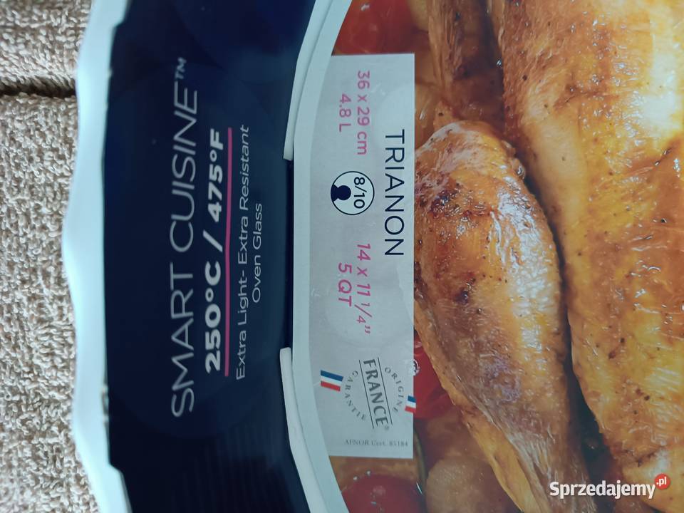 BRYTFANNA PROSTOKĄTNA naczynie żaroodporne 36x29 Dom i Ogród Kędzierzyn-Koźle