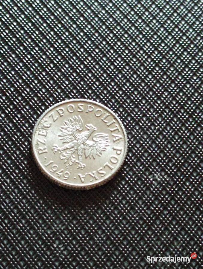 Sprzedam trzeci 1 grosz 1949 r bzm Numizmatyka