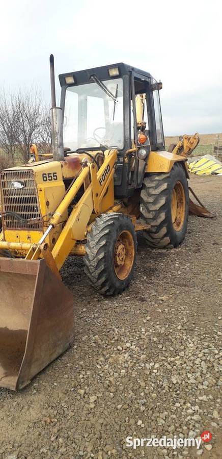 Koparko ładowarka Ford 655 4x4 Kabina Ostrowiec Świętokrzyski sprzedam