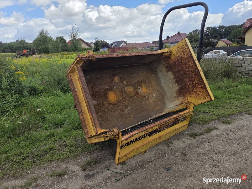 Wozidło budowlane gąsienicowe Janmar jedna tona Namysłów
