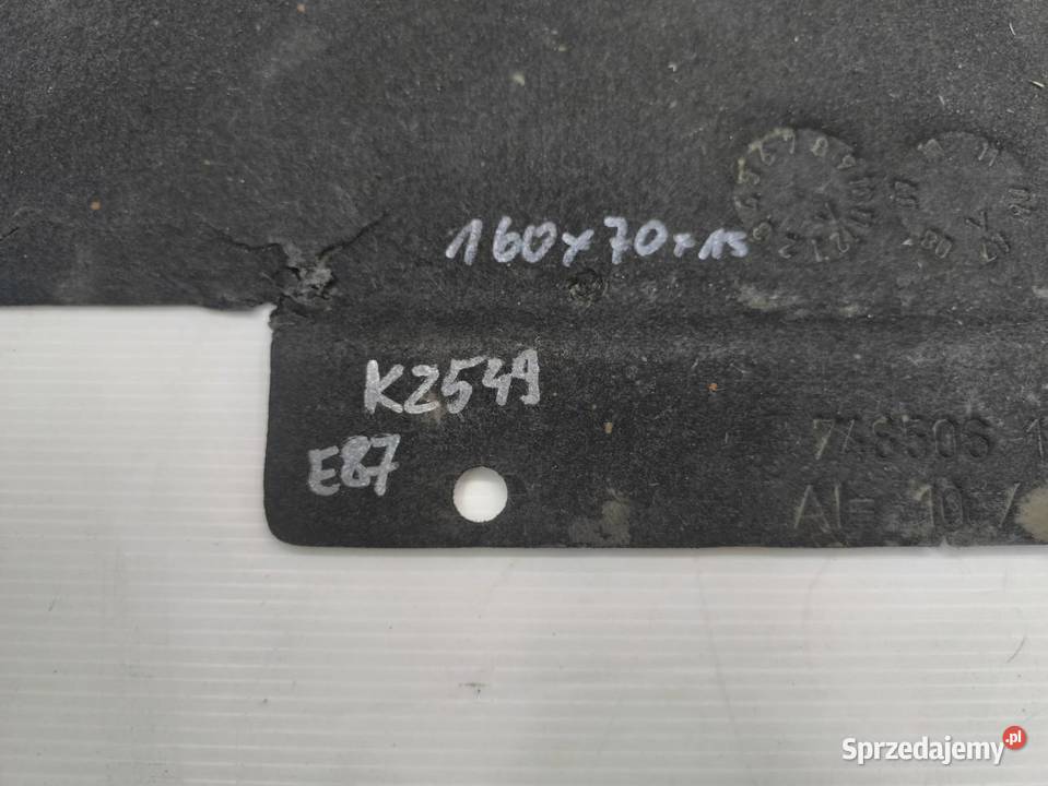 OSŁONA PODWOZIA LEWA BMW 1 E87 E81 LIFT 16 osobowe