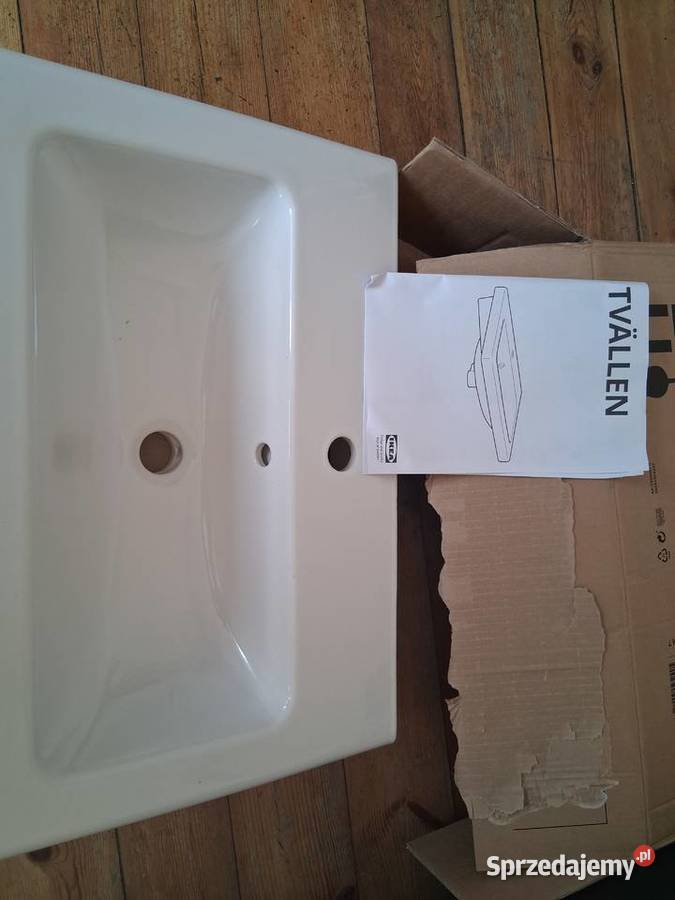 TVLLEN IKEA Pojedyncza umywalka 64x43x5 Poznań