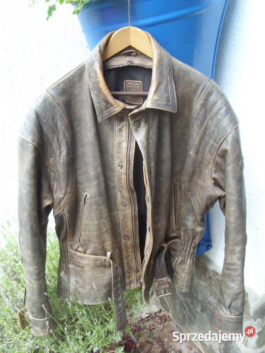 Biker Kurtka Motocyklowa Skorzana XL Hans kurtki Pobierowo sprzedam