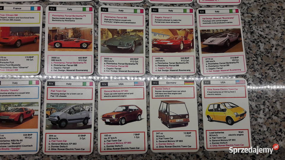 Karty Top Trumps series 2 Prototypes opolskie Głuchołazy sprzedam