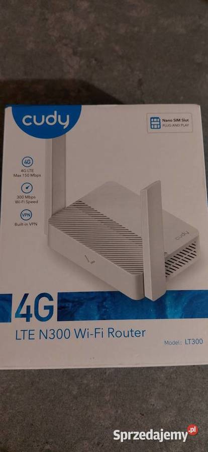 Router CUDY LT300 Internet i komunikacja łódzkie Kutno