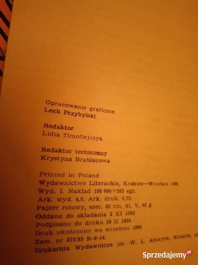 Schulz Sklepy cynamonowe książki Warszawa Proza i poezja