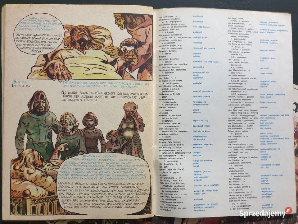 Początki Państwa Polskiego 3 dwujęzyczne komiksy Komiksy Gdynia