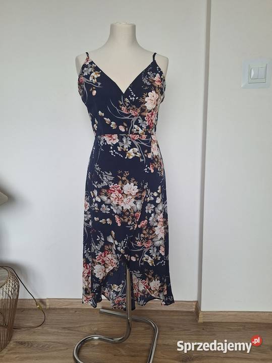 Śliczna letnia asymetryczna długa sukienka maxi małopolskie Kraków sprzedam